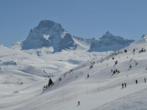 Le Grand Bornand ski resort - France