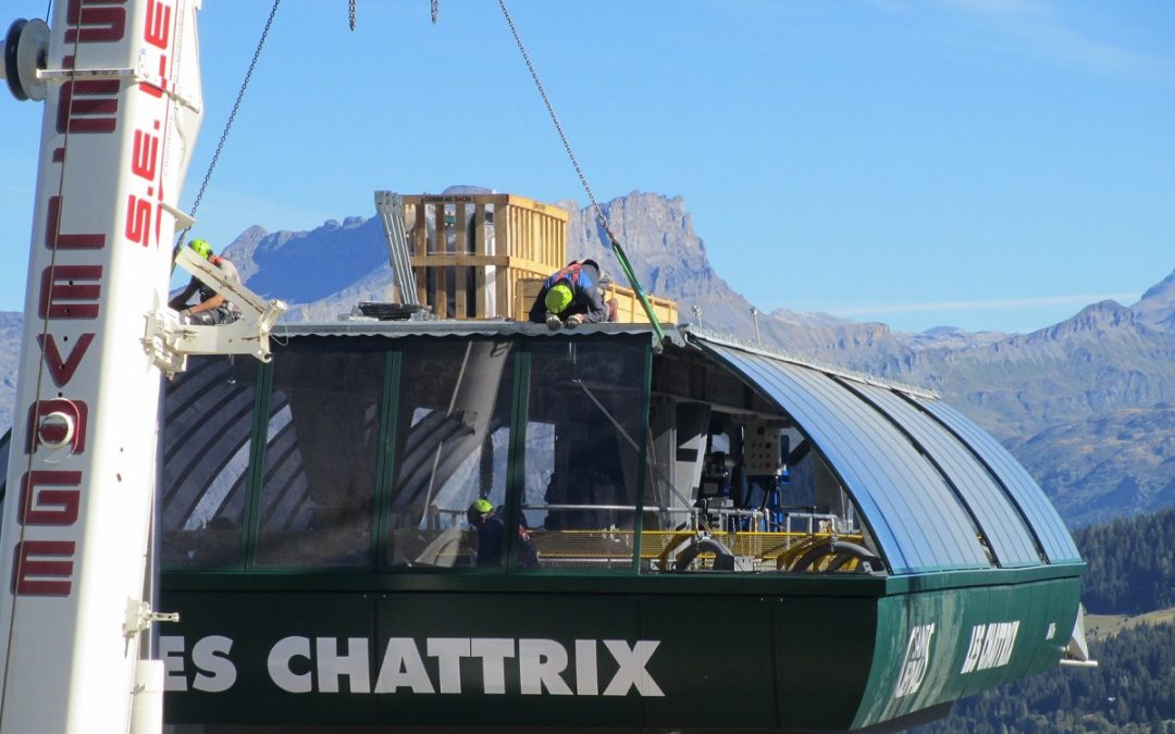 Ski Resort Improvements in the Northern French Alps for Winter 2019 – 2020